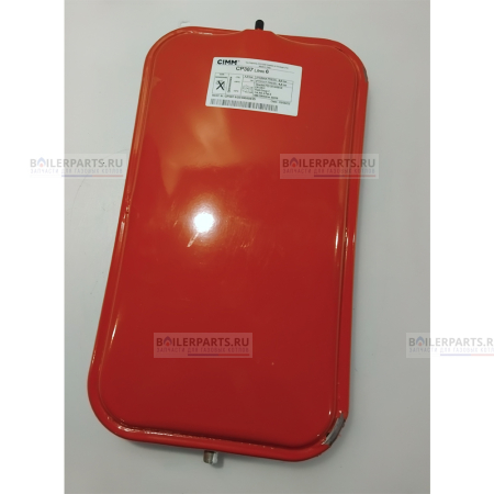 Бак расширительный прямоугольный 6 л резьба М14, шаг 1,5 BAXI WESTEN 5693900 [Потертости, нарушение лакокрасочного покрытия]