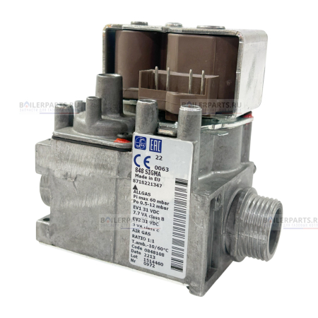 Газовый клапан BOSCH, BUDERUS,  JUNKERS 6 bar SIT 0.848.108