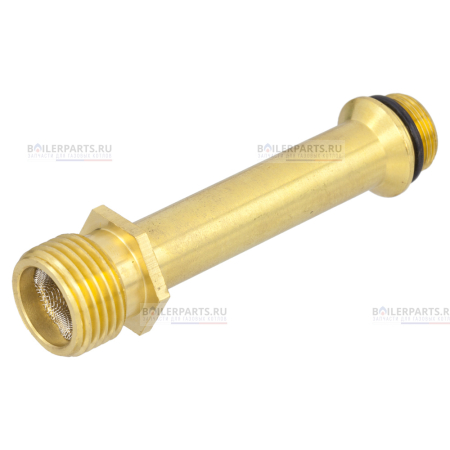 Трубка на вход холодной воды водяного узла  прямая L-88мм, d-16мм 850523054