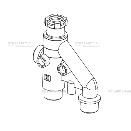 Гидроузел трехходового клапана Moguchi MG04020038