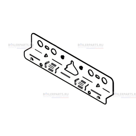 Крепление корпуса нижнее для котлов Rinnai 440016603