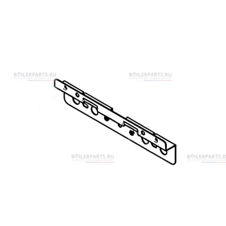 Крепление корпуса верхние для котлов Rinnai 440016604