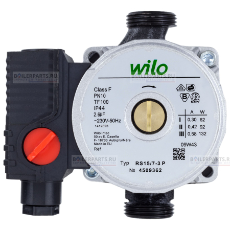 Насос для котлов THERMONA RS 15/7 WILO 41715