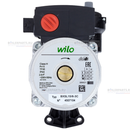 Насос в сборе VAILLANT VASL 15/6 WILO 160952