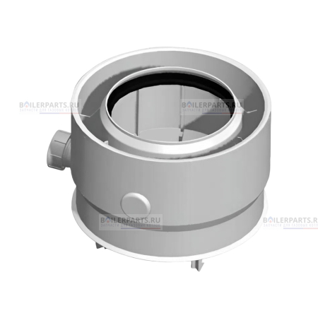 Переходник воздух-дымовые газы DN 80/125 мм S101688