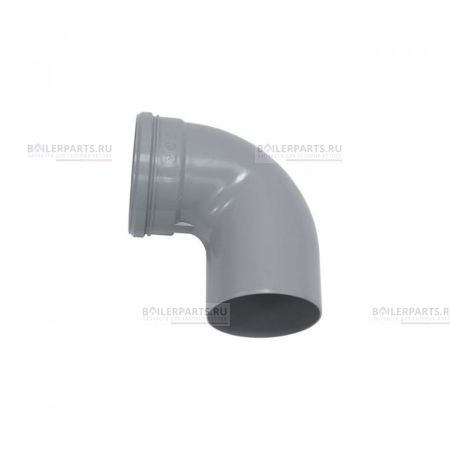 Отвод 87° Dn 130 мм PP для котлов Vaillant 0020042765