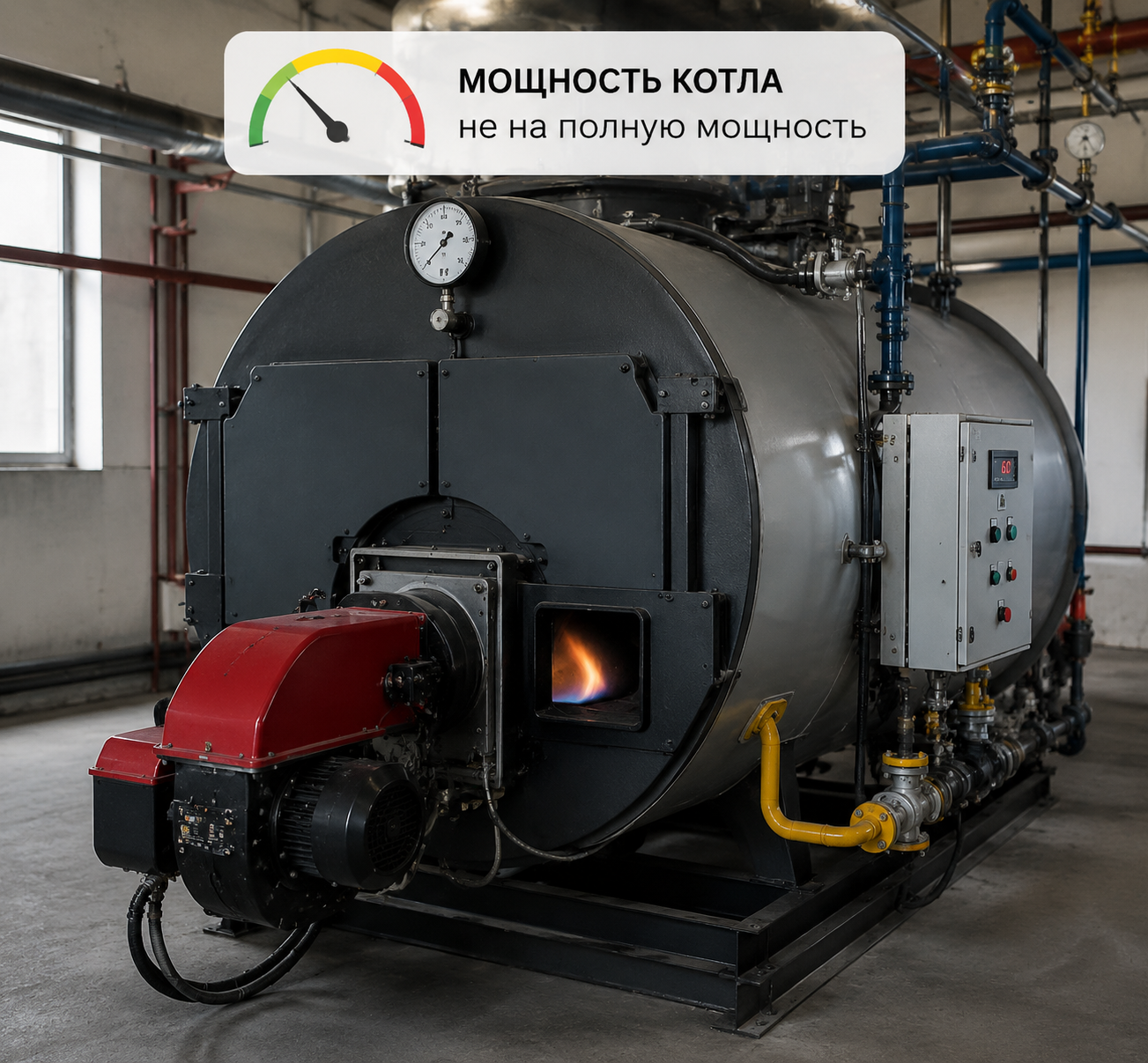 Почему котёл работает не на полную мощность Почему котёл работает не на полную мощность